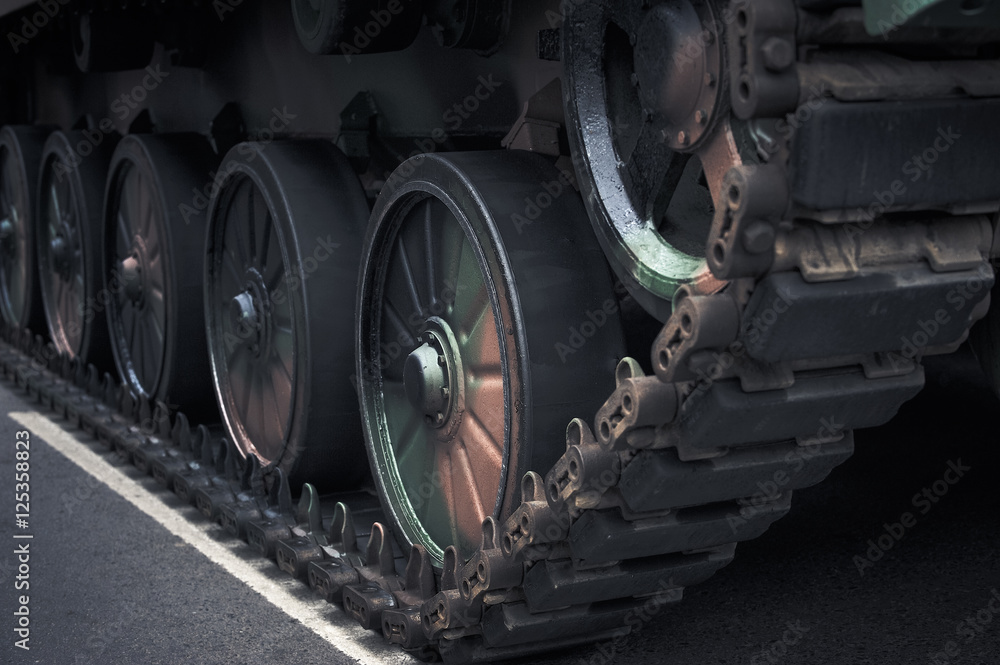Front of a military vehicles Front of a military vehicles