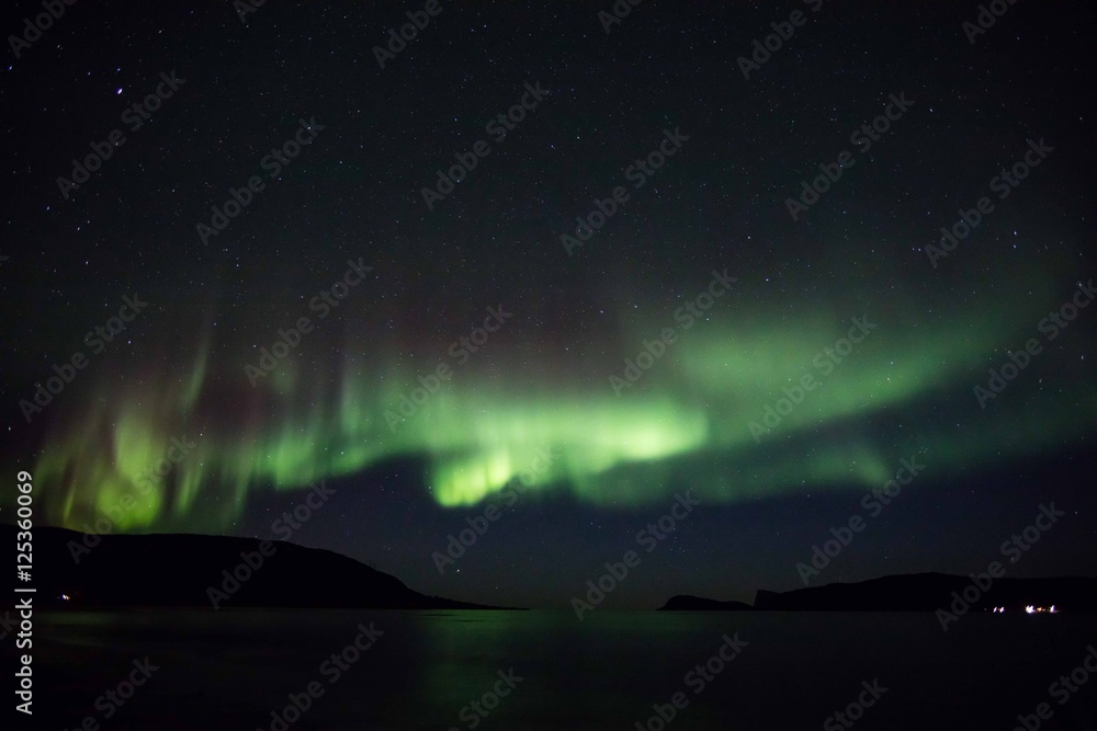 Tromso aurora storm