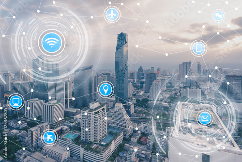 smart city and wireless communication network, IoT(Internet of T