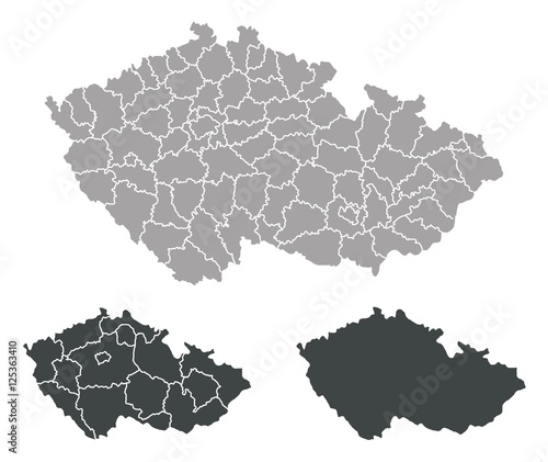Map of Czech Republic