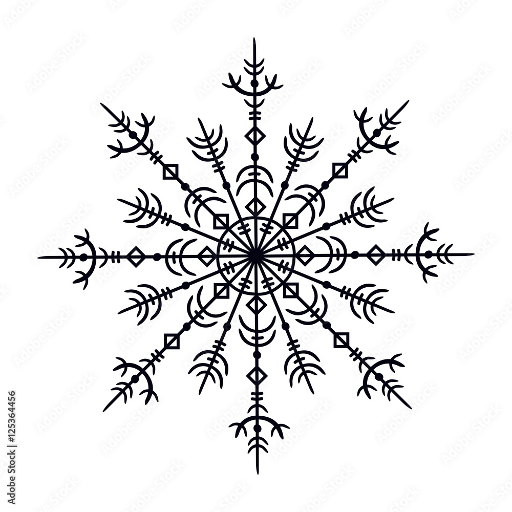 decorative snowflake decorative snowflake
