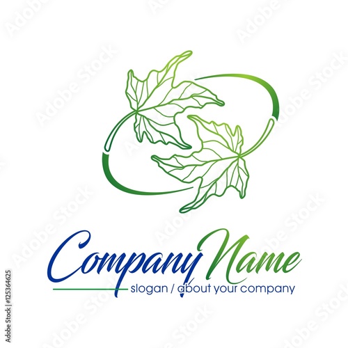 leaf vector logo