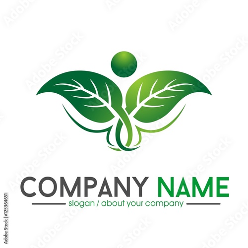 leaf vector logo