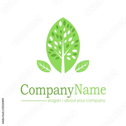 leaf vector logo