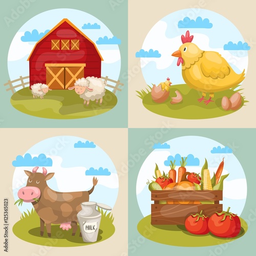Farming Compositions Set
