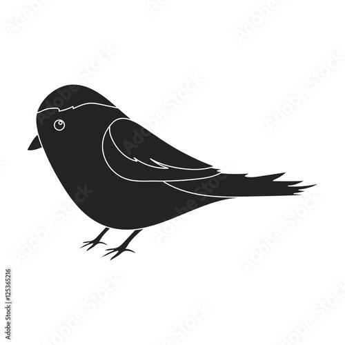 Parus icon in black style isolated on white background. Park symbol stock vector illustration.