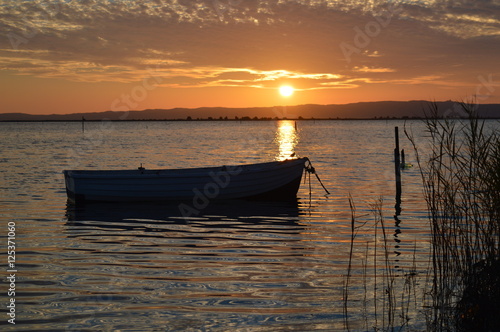 sunset in sardinia