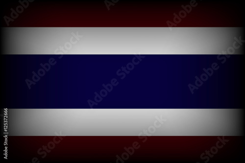 Flag of Thailand . mourning for king of thailand pass away . rest in peace .