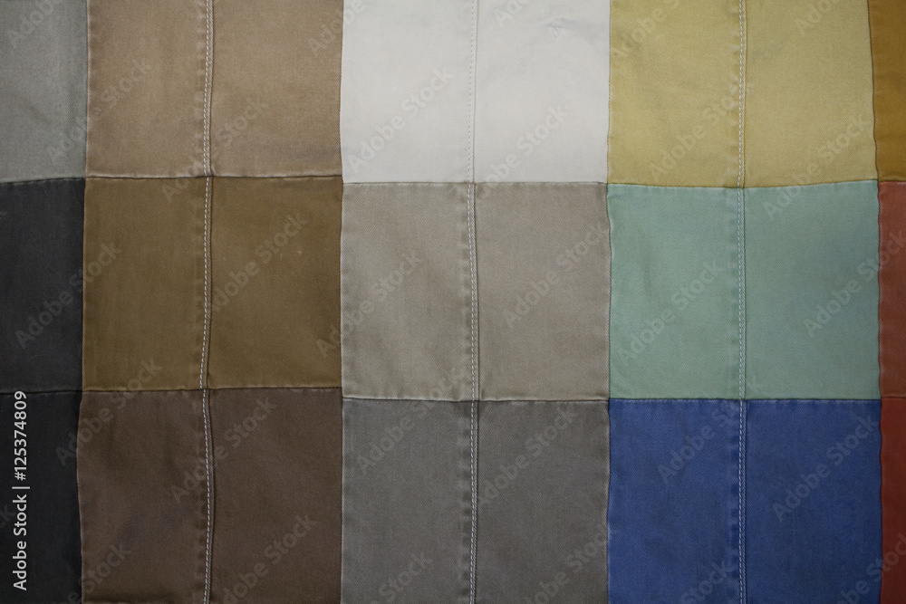 Fototapeta premium colours in patchwork