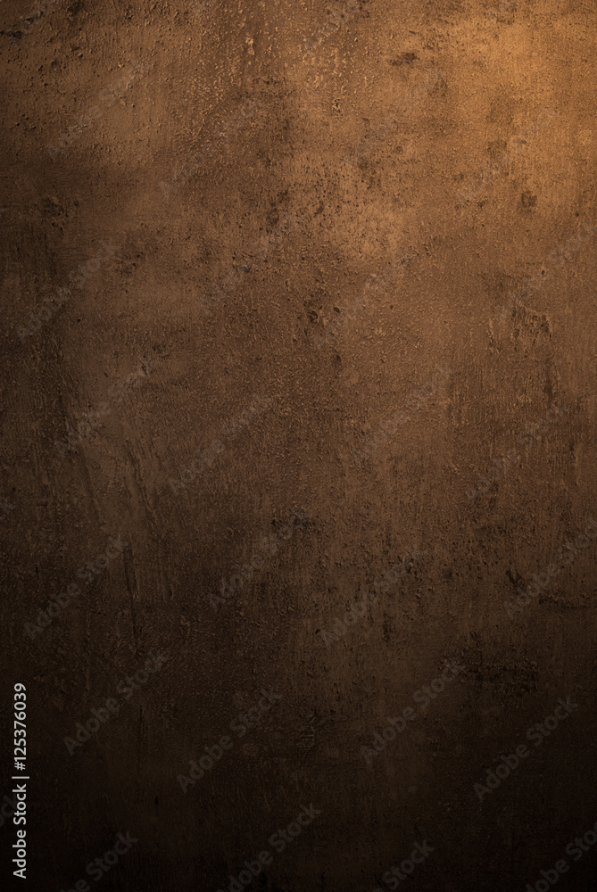 Obraz premium Empty brown concrete surface texture
