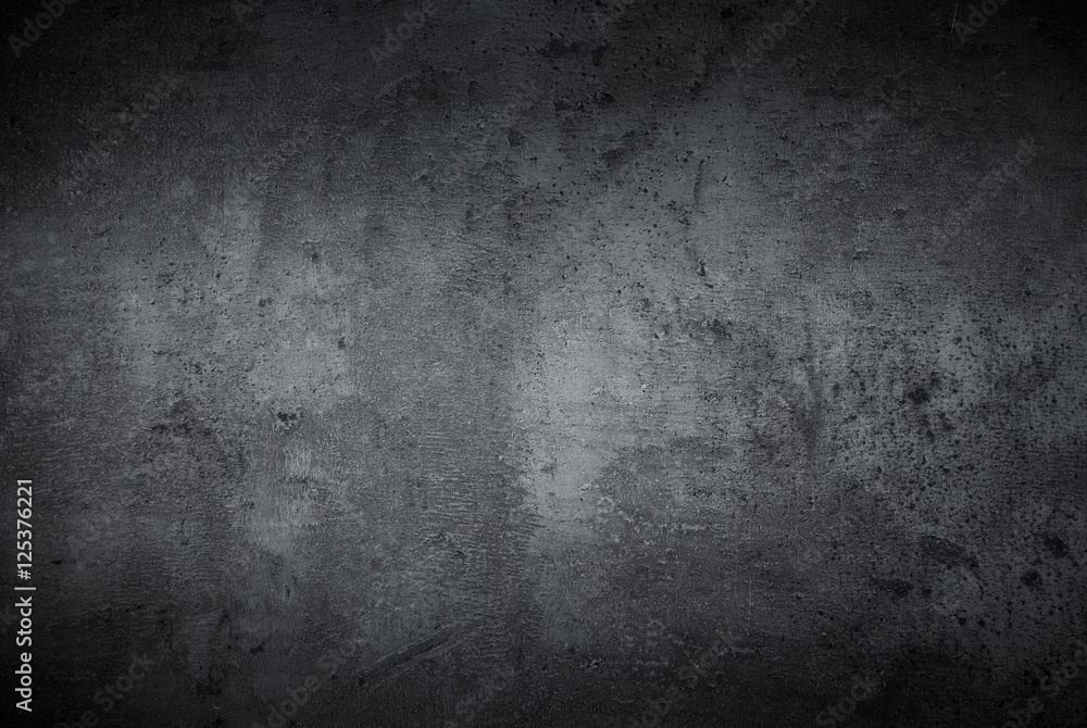 Fototapeta Pusta czarna betonowa kamień powierzchni tekstura
