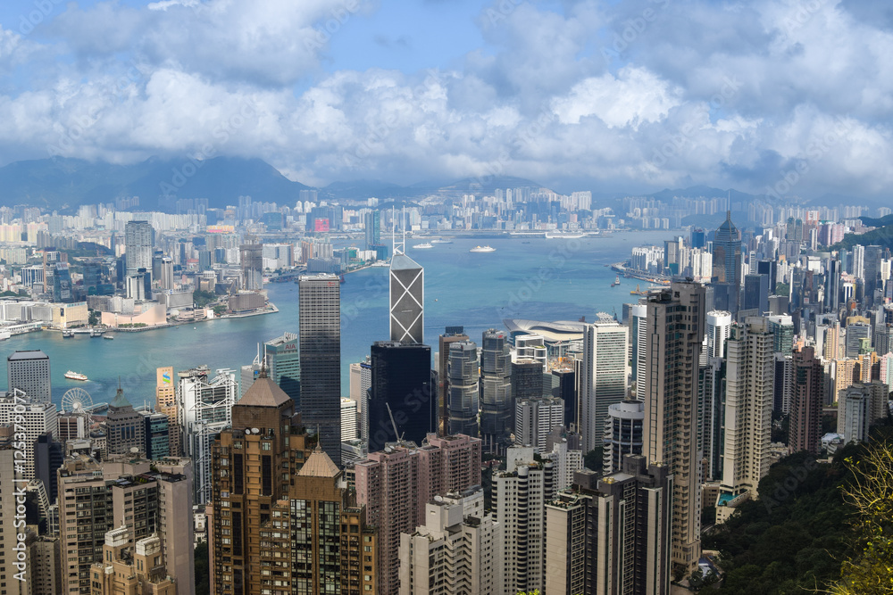 Fototapeta premium metropolis in good weather