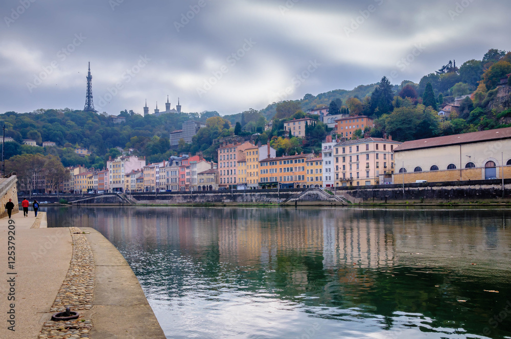 Quais de Saône à Lyon