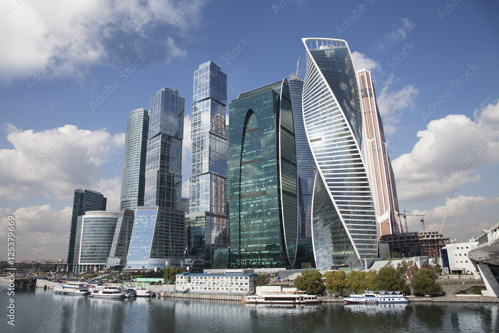 Obraz premium Moscow City, Russia