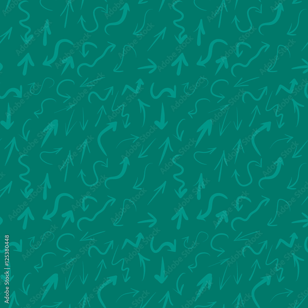 Hand draw arrows seamless pattern. Arrow of different shapes, linear symbols collection. Pointer direction, isolated vector illustration. Hand draw arrows seamless pattern. Arrow of different shapes, linear symbols collection. Pointer direction, isolated vector illustration.