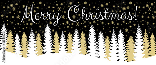 Christmas horisontal banner