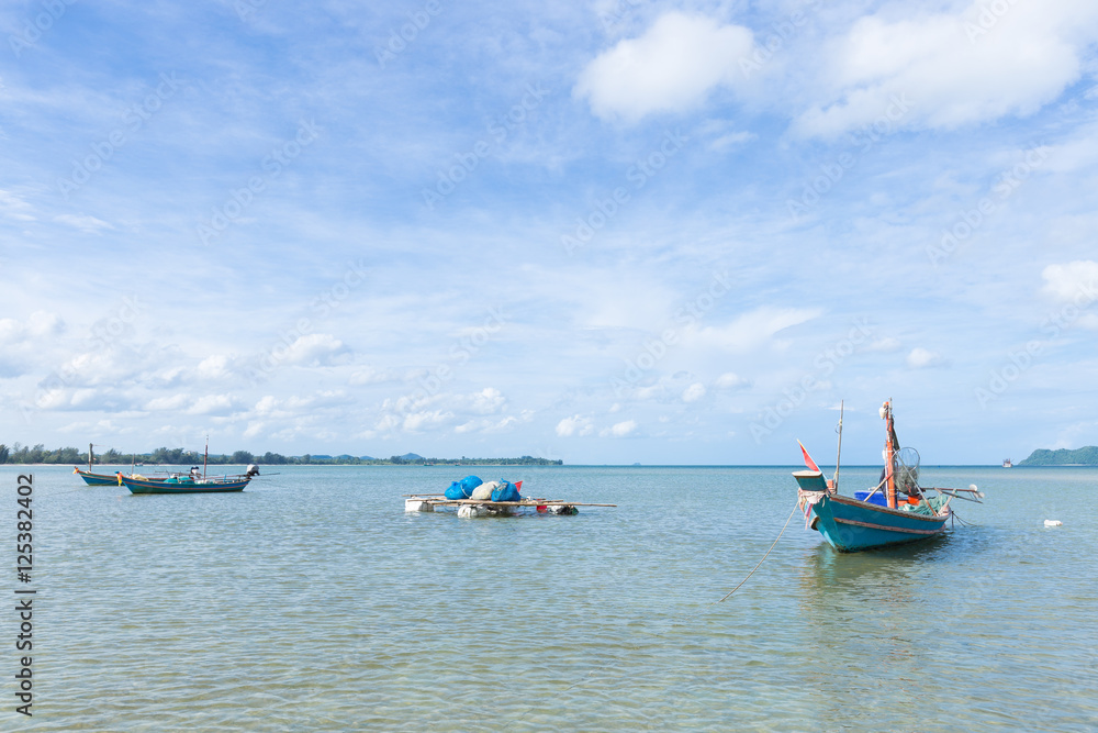 Small fishing boat