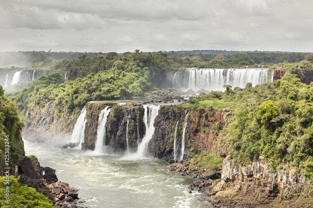Brazil, Parana, Iguacu National Park, Iguacu Falls Brazil, Parana, Iguacu National Park, Iguacu Falls