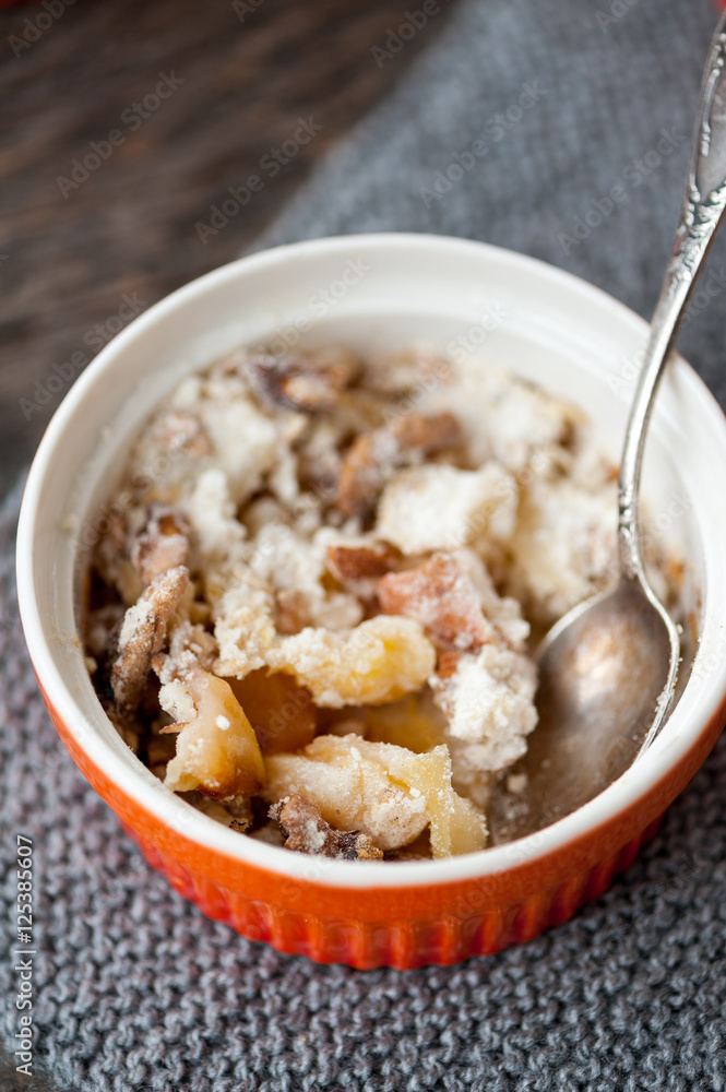 Orange and apple crumble Orange and apple crumble