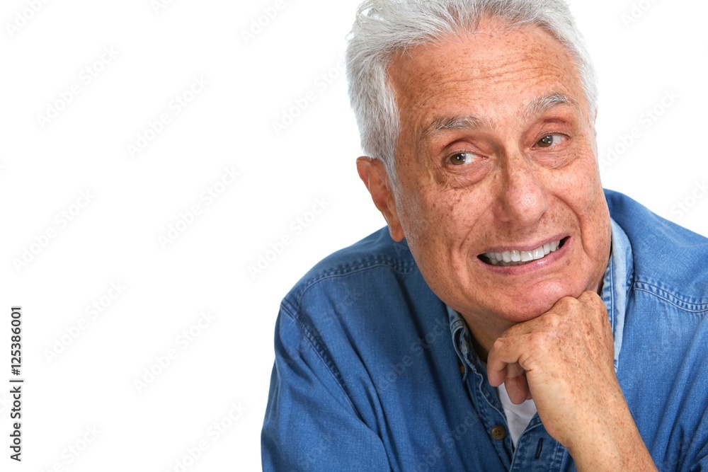 Elderly man . Elderly man .