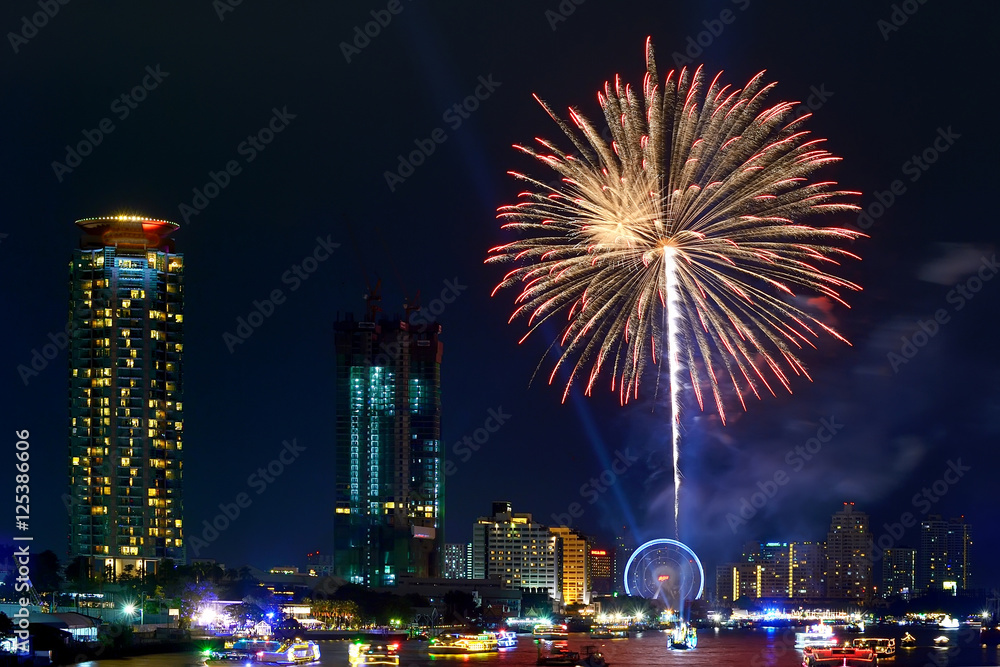 bangkok firework