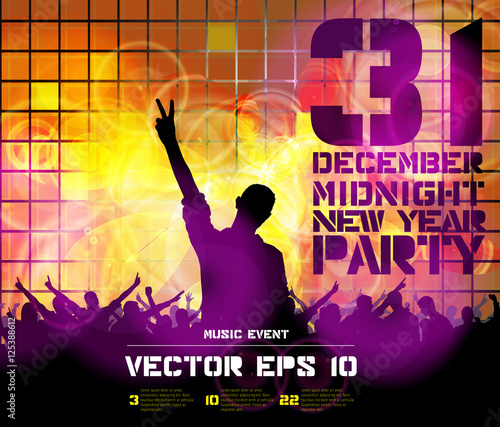 Music event illustration