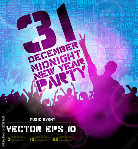Music event illustration