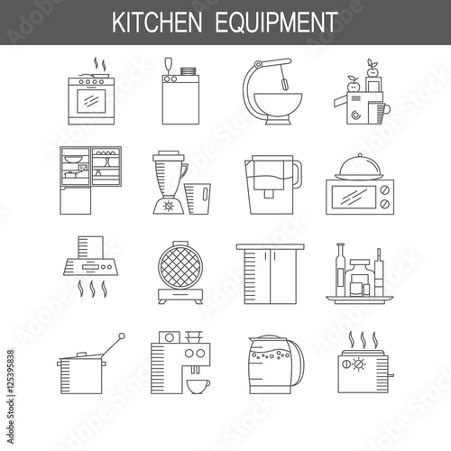 Kitchen hood icon. High quality pictogram.  Outline vector symbol for design website or mobile app. Thin line sign  for logo, visit card, etc.