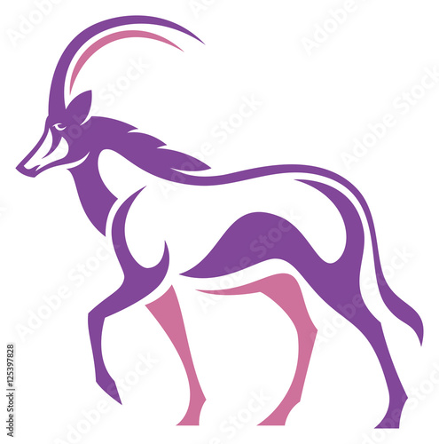 Stylized Antelope