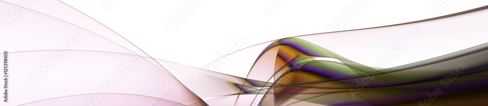 Naklejka premium abstract panorama