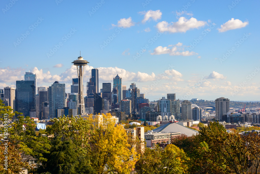 Obraz premium Seattle Skyline