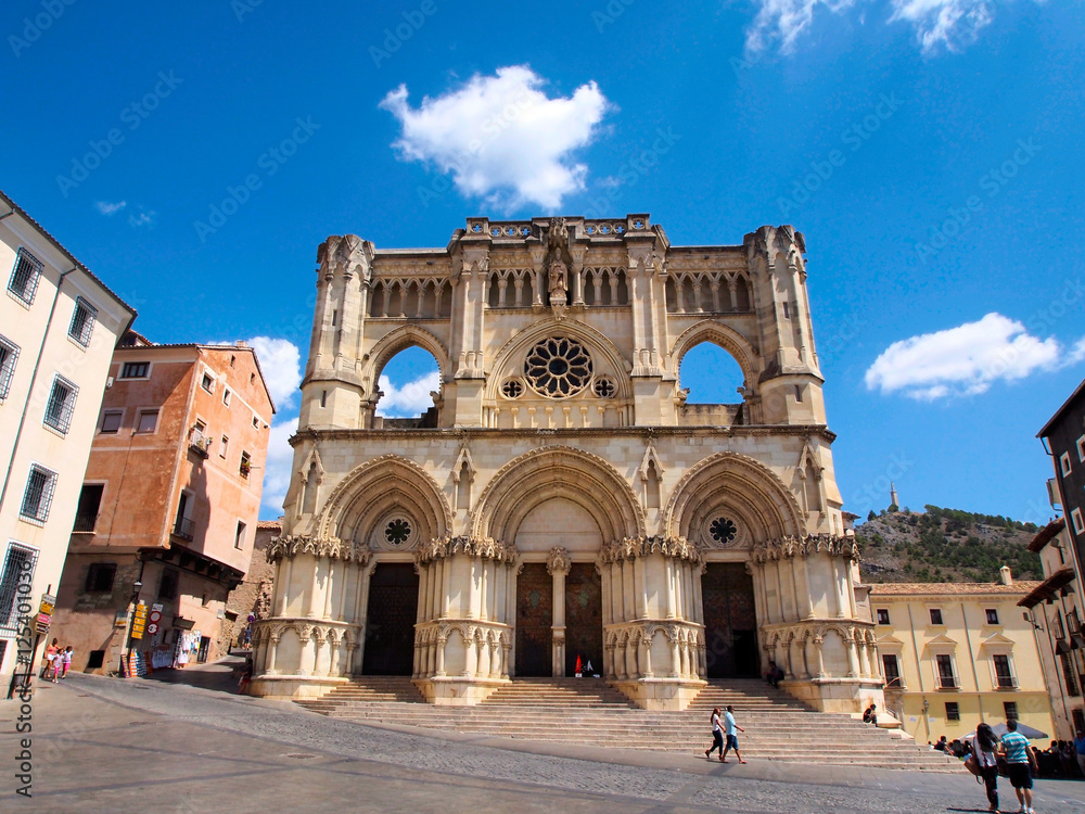  Gothic cathedral in Cuenca, Spain