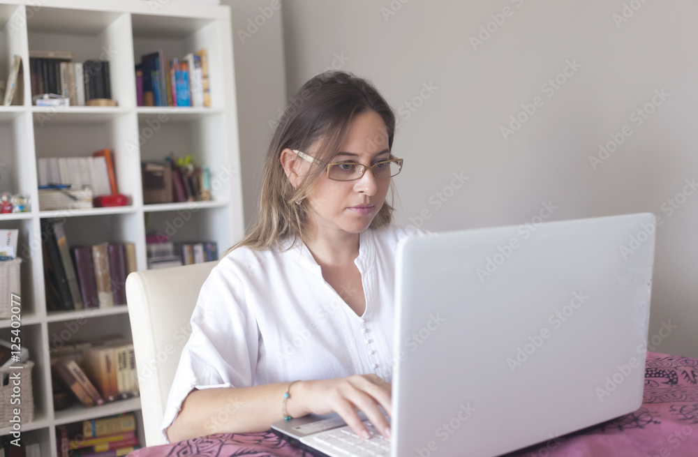 Surfing web at home Surfing web at home