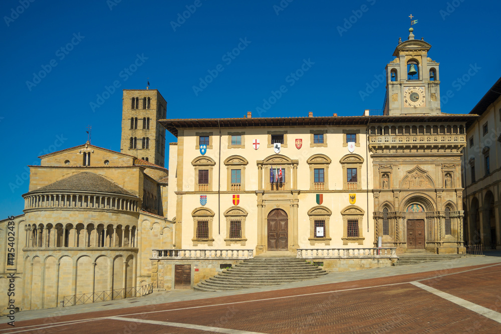 Arezzo city, Tuscany, Italy