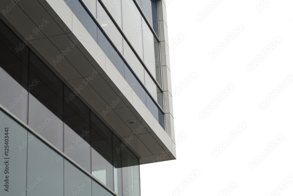 Obraz premium office facade glass building business modern architecture skyscraper