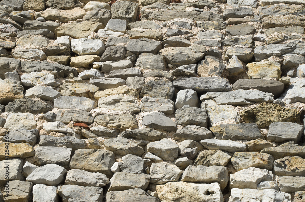 Old stone wall closeup Old stone wall closeup