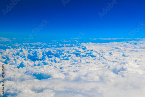 Cloudscape View above the Clouds