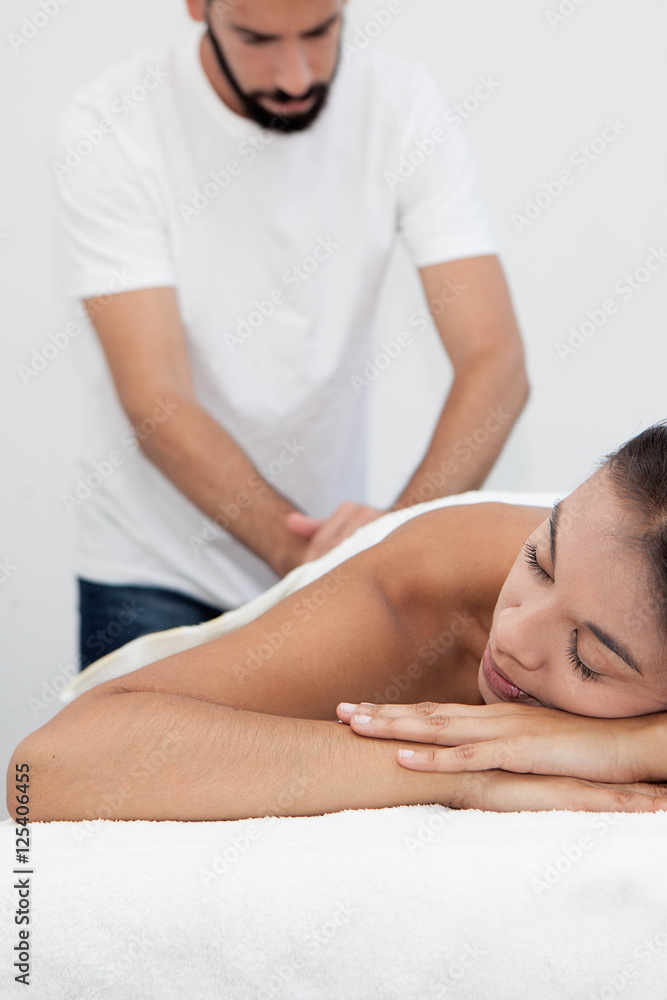 massage treatment at spa