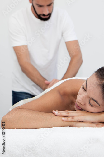 massage treatment at spa