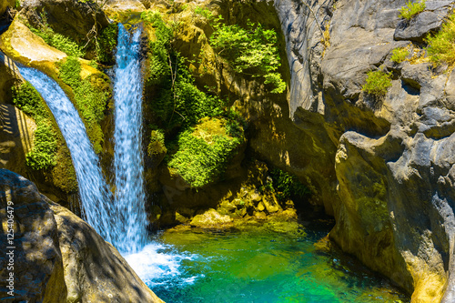Waterfall in Sapadere Canyon
