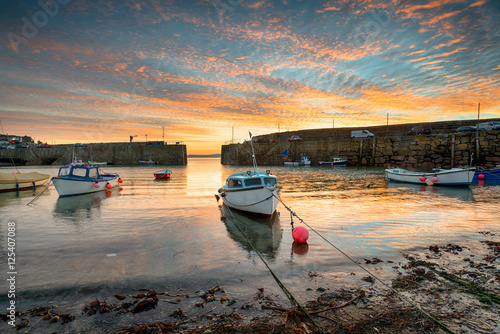 Fishing Boats at Sunrise © Helen Hotson