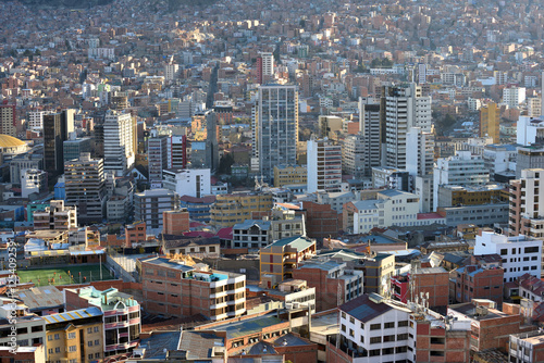 View of La Paz, Bolivia © Flavijus Piliponis