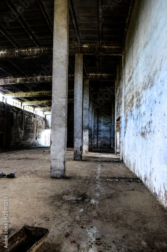 Empty hall warehouse - pusta hala magazyn © bemaxi