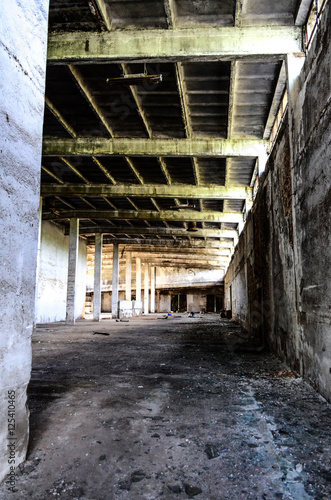 Empty hall warehouse - pusta hala magazyn