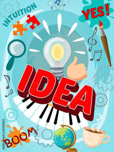 Creative Brain Poster