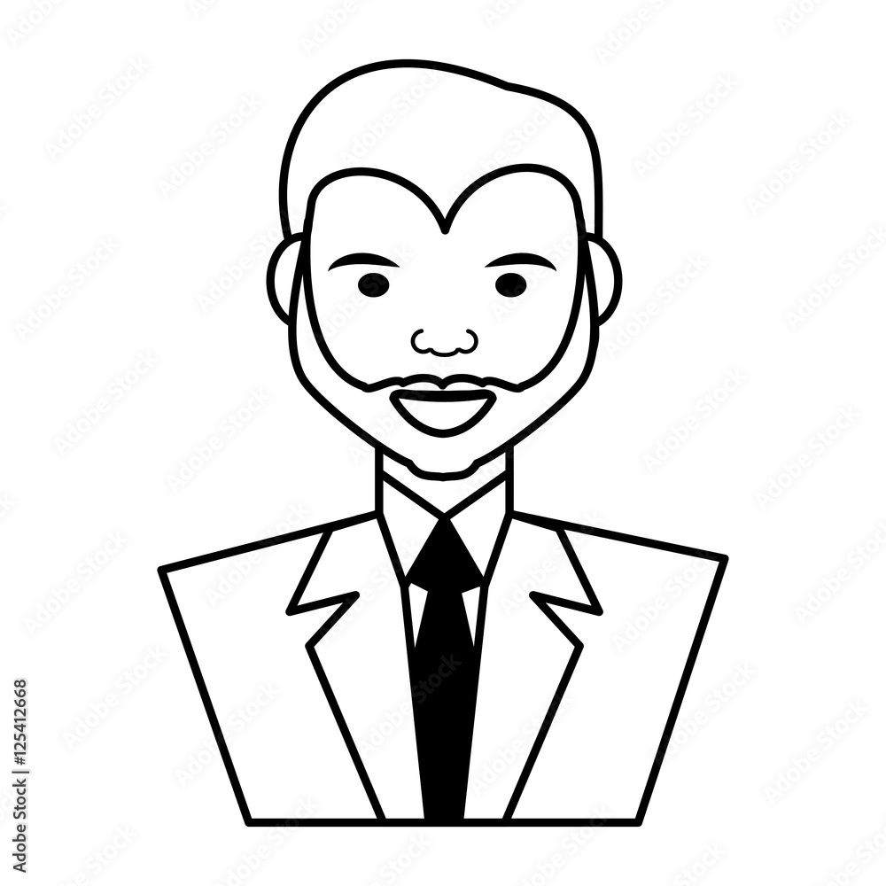 businessman avatar elegant islated icon vector illustration design businessman avatar elegant islated icon vector illustration design