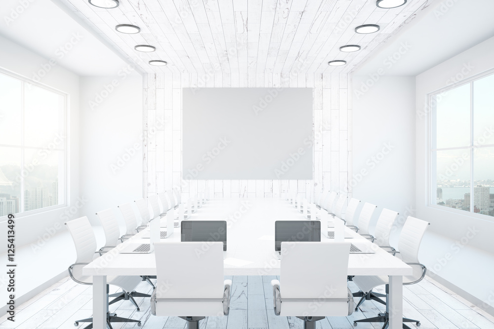 Fototapeta premium White conference room