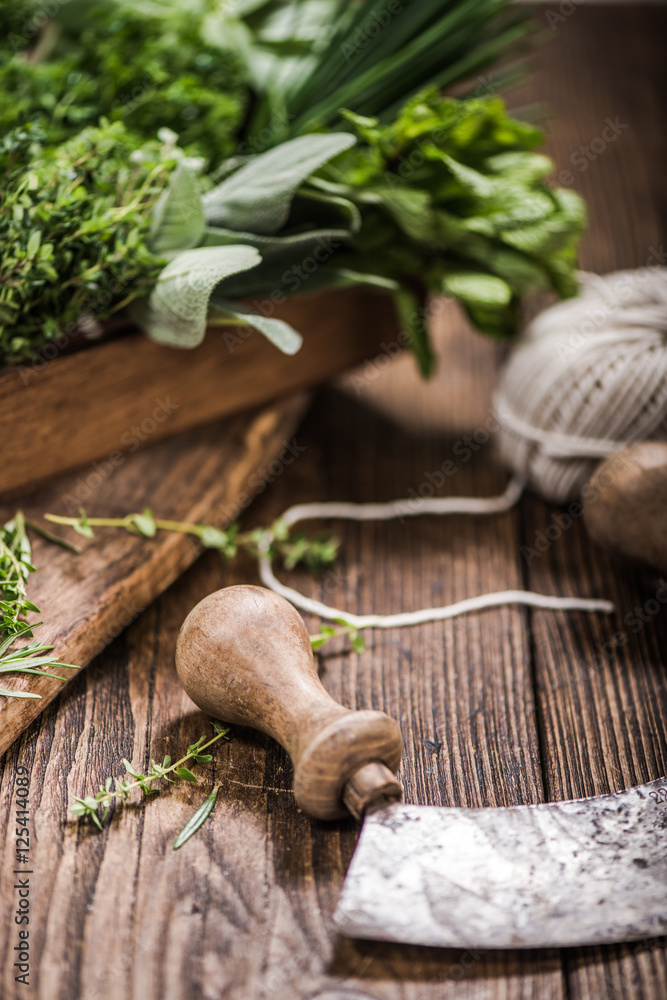 fresh aromatic herbs from garden fresh aromatic herbs from garden