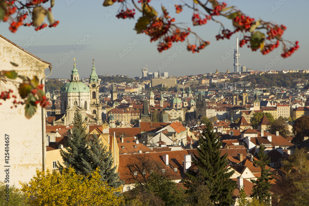 Prague Old Town in the autumn