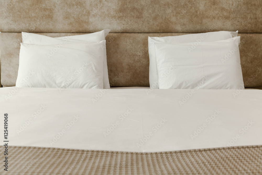 Two white pillows